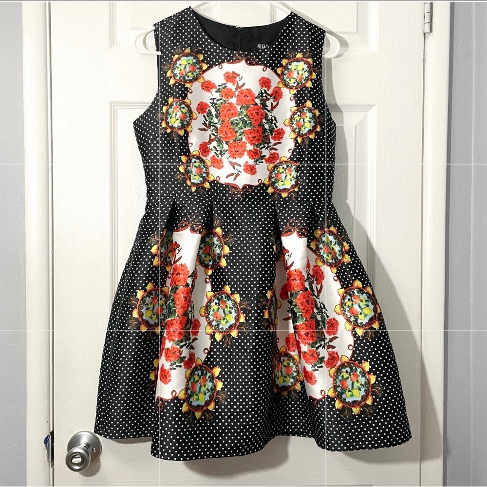 NEVADA LOVE Floral Mini Dress